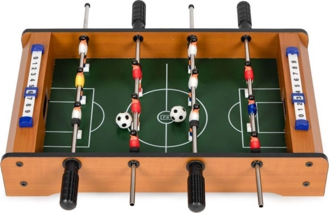 Mini bordfodbold i træ til børn