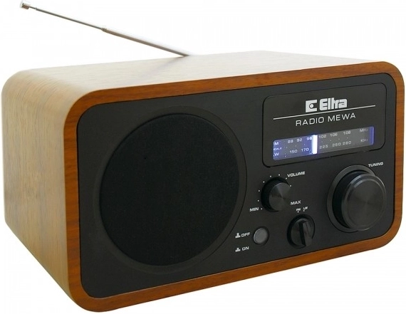 Radiomodtager MEWA sort