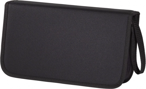 Nylon CD-etui, 104 diske, sort