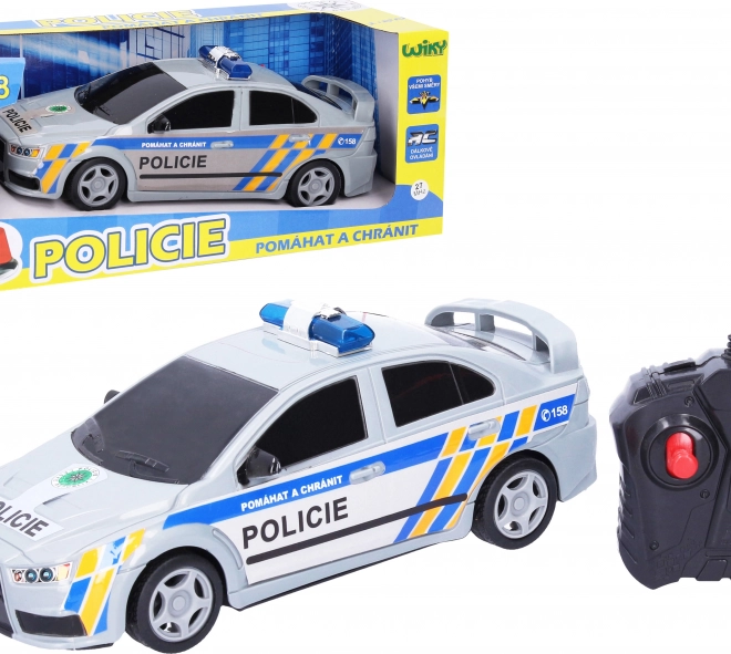 RC politibil CZ med fjernbetjening 23 cm