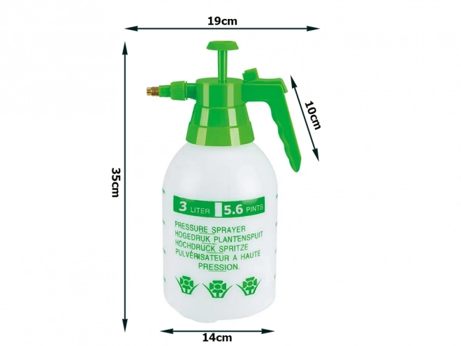 Håndtryksprøjte 3 liter