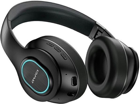 Awei trådløse Bluetooth-hovedtelefoner – sort