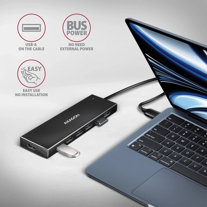 USB Hub 7-Port AXAGON HUE-F7A