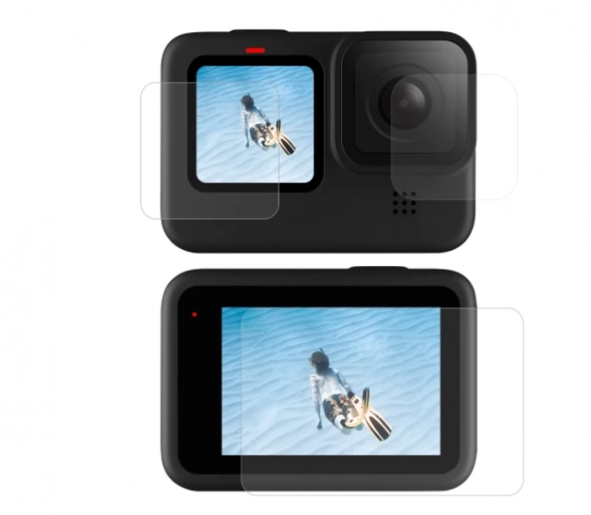 Beskyttelsesfolie til skærm og objektiv til GoPro Hero 9/10/11/12