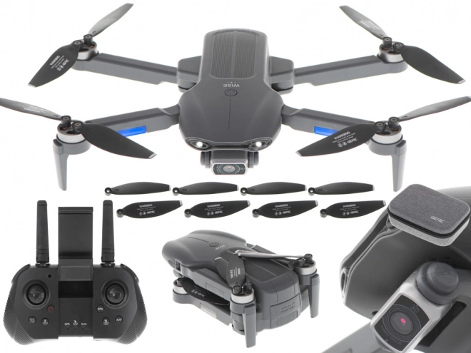 Drone med 6K kamera, GPS, WiFi 2000 m