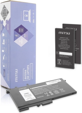 batteri til dell latitude e5280 og e5580 11,4 v 34 wh (3000 mah) – mitsu