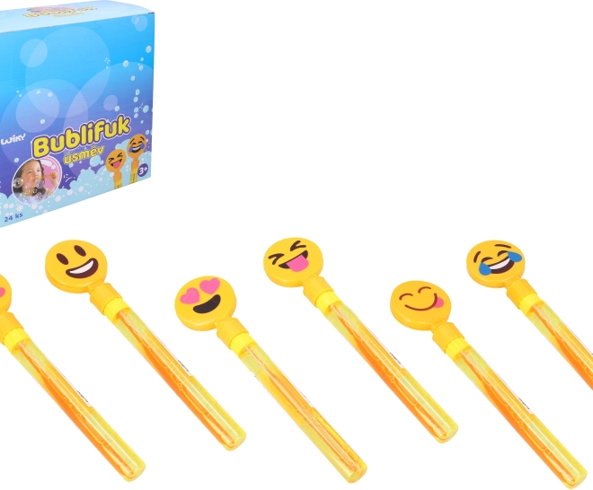 Sæbebobler med smiley-motiv 70 ml