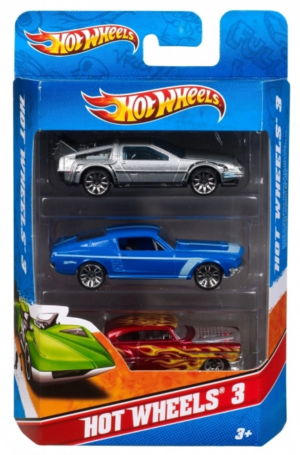 Hot Wheels bilmester sæt 3 stk