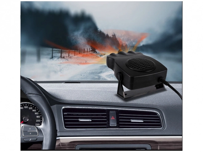 Bærbar bilvarmer og afiser 200W 12V