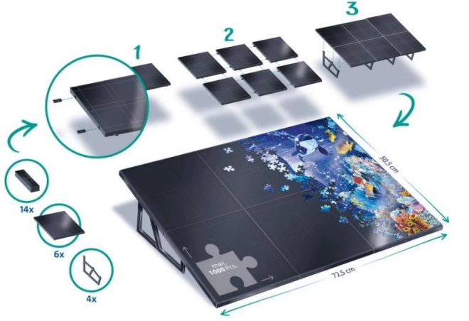 Ravensburger Puzzle Mine Puslespils Venner: Stående Spilleplade
