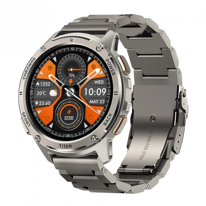 Smarte ure Titan Chronos sølv