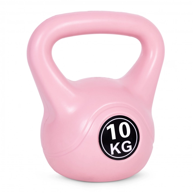 Kettlebell til træning lyserød - 10kg