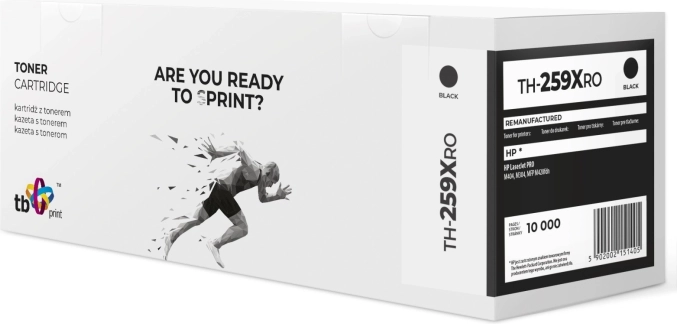 Sort toner til HP LaserJet Pro M404, refabrikeret