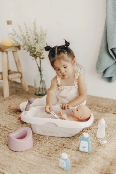 Badekar til babyer med tilbehør Smoby Baby