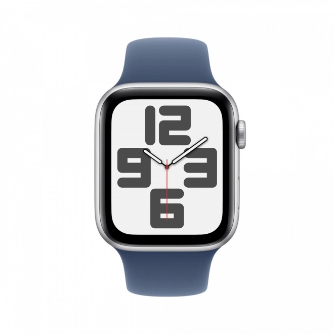 Ure SE GPS, 40 mm aluminiumkasse i sølv med denim sportsrem - størrelse M/L