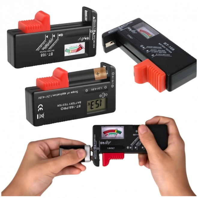 Universel digital batteritester