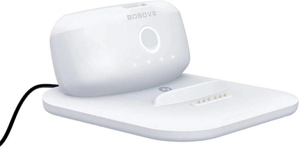 Opladningsstation og B2-batteri til BOBOVR