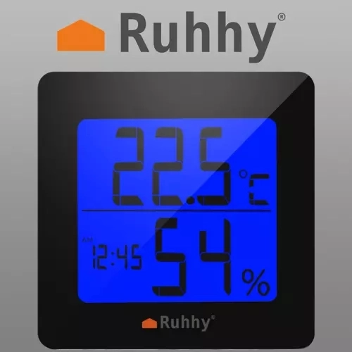 Ruhhy 19161 termometer/fugtighedsmåler