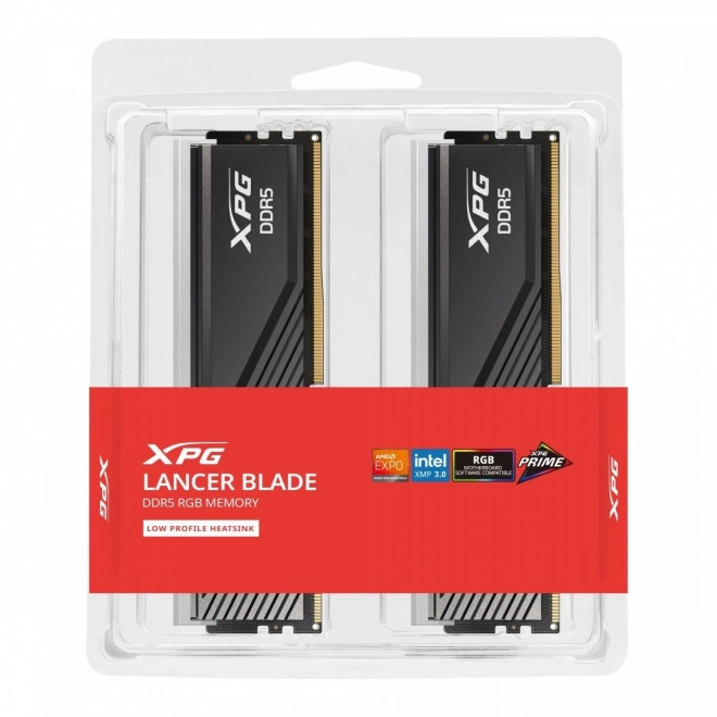 Hukommelse XPG Lancer Blade DDR5 6400 32GB (2x16) CL32 RGB sort