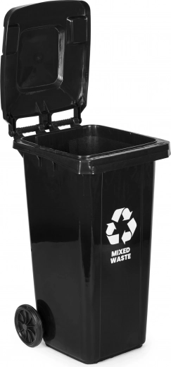 Støjsvag og sikker kørsel takket være gummihjul