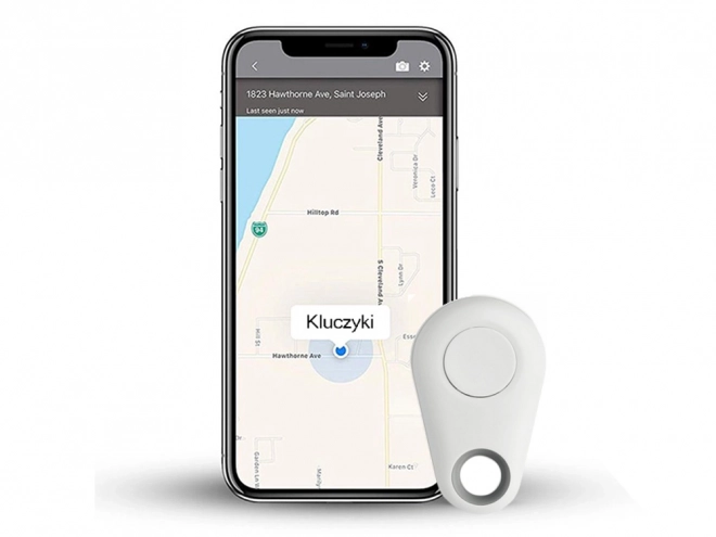 Bluetooth lokaliseringsenhed til nøgler