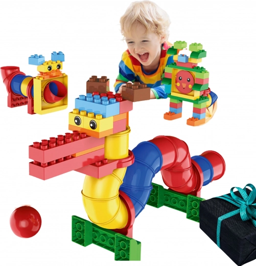 Store, farverige dele til små hænder