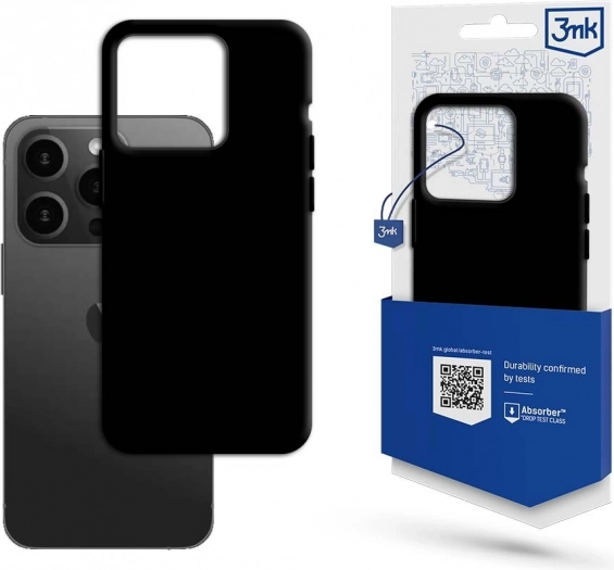 Matt Case iPhone 15 Pro Max 6,7 sort