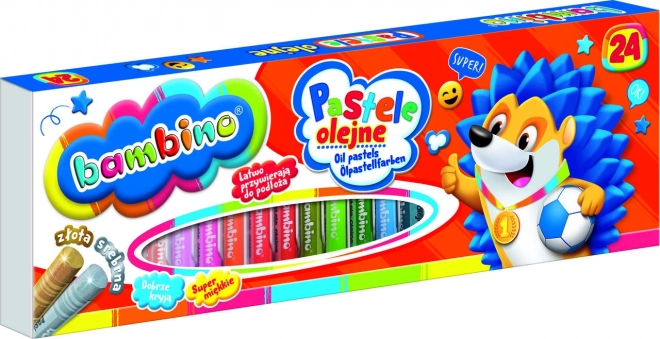Bambino oliekridt 24 farver