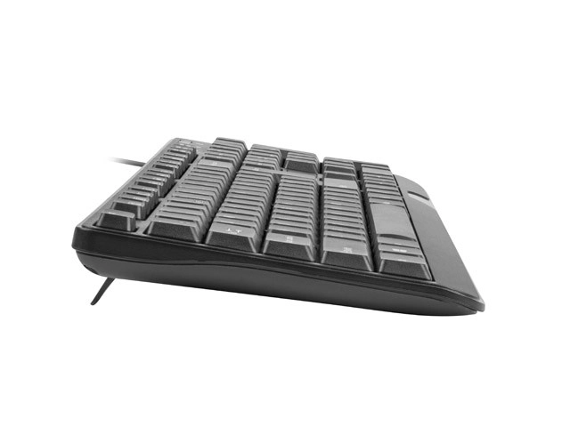 Tastatur Natec Trout Slim USB CZ/SK 1.8m sort