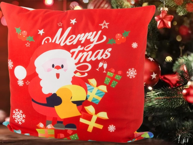 Julepudebetræk 45x45 til julegaver Mickey