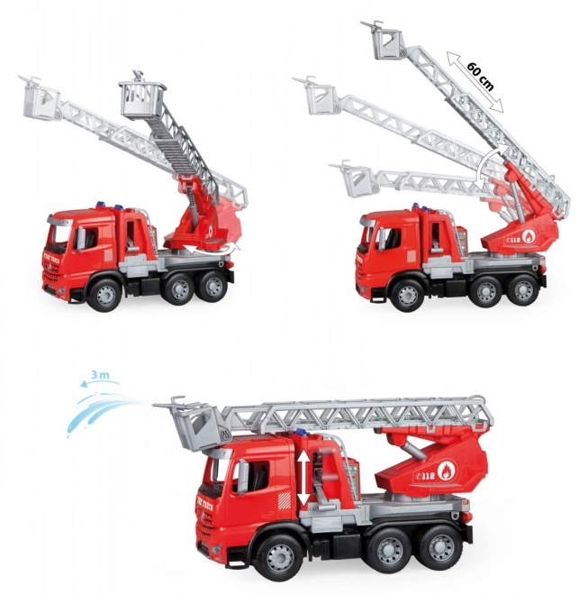 Brandbil Mercedes Arocs med stige