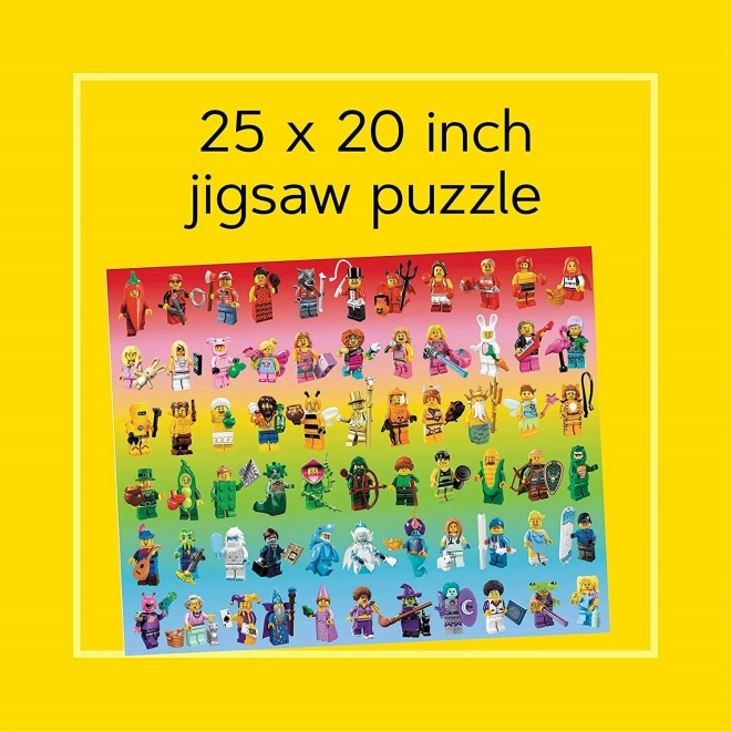 Chronicle Books LEGO4 Regnbue minifigurer 1000 brikker