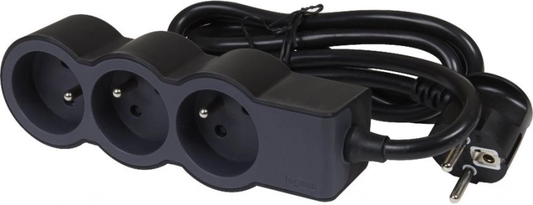 Langt 3 m kabel for fleksibel placering