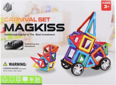 Magnetisk byggesæt Magkiss
