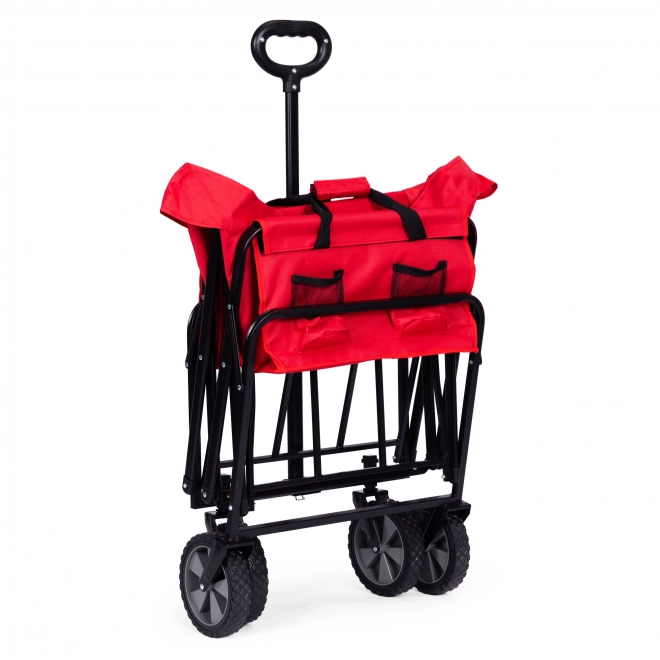 Sammenklappelig transportvogn MultiGarden rød 47x105 cm