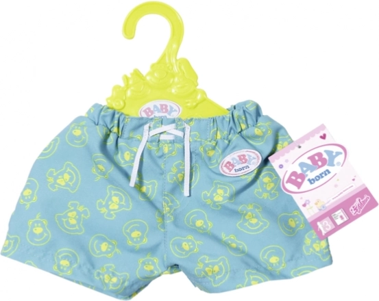 Baby born strand sommer shorts blå