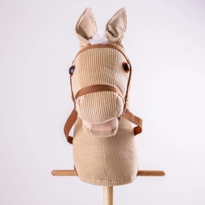 Corduroy hest på stang Bigjigs Toys