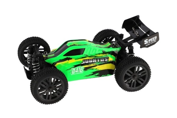 RC Bil Buggy Bonzai Jubatus off-road 30cm plast 2,4GHz med batterier + 2x ekstra pakke i kassen 40x14x21