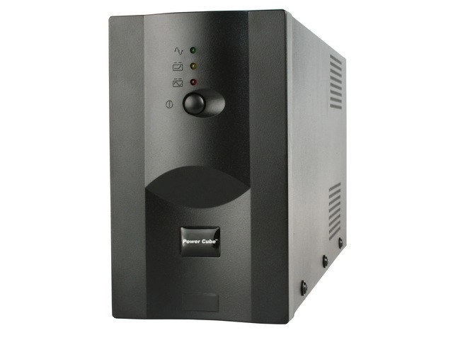 Nødstrømsforsyning Power Cube 850VA med USB og RJ12X2