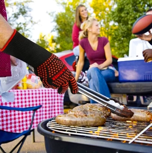 Varmebestandige grillhandsker