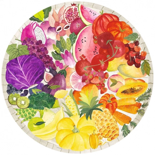 Ravensburger puslespil frugt- og grøntsagssymfoni 500 brikker