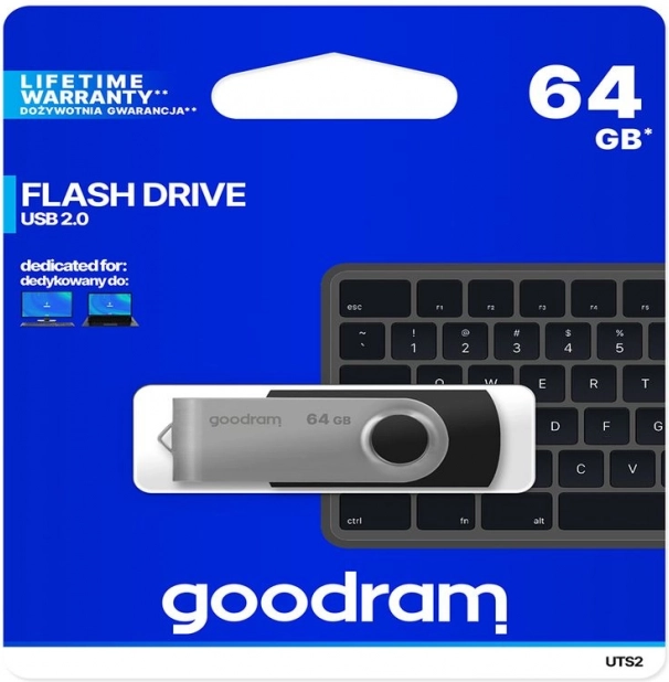 USB-flashdrev GOODRAM Twister 64GB