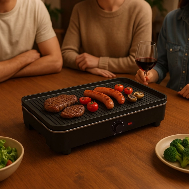 Elektrisk grill 3 i 1 MultiGarden: fritstående og bordmodel