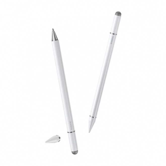 Stylus Baseus Glat Skrivning III 3-i-1 ikke-magnetisk hvid