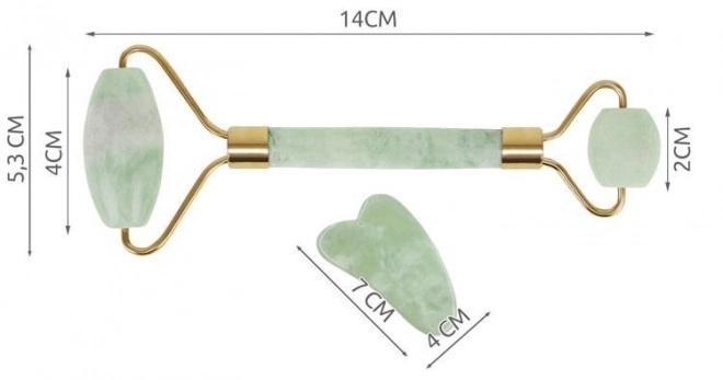 Jade ansigtsmassageapparat