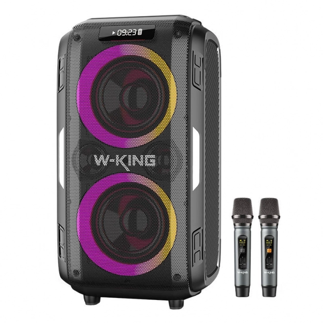 Trådløs højttaler Bluetooth W-KING T9 Pro 120W (sort)