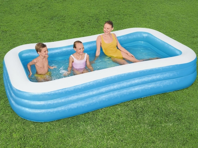 Oppustelig Pool Deluxe Blue
