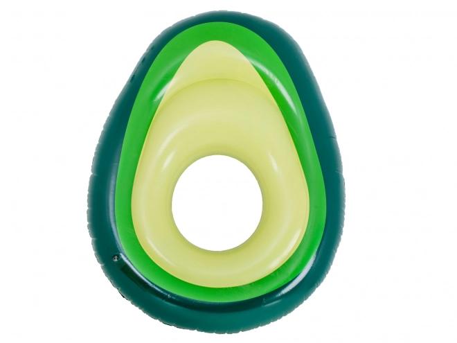 Oppustelig madras Avocado med bold 150 cm XL
