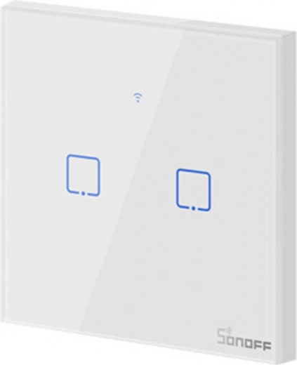 Fjernstyring via Wi‑Fi og RF 433 MHz