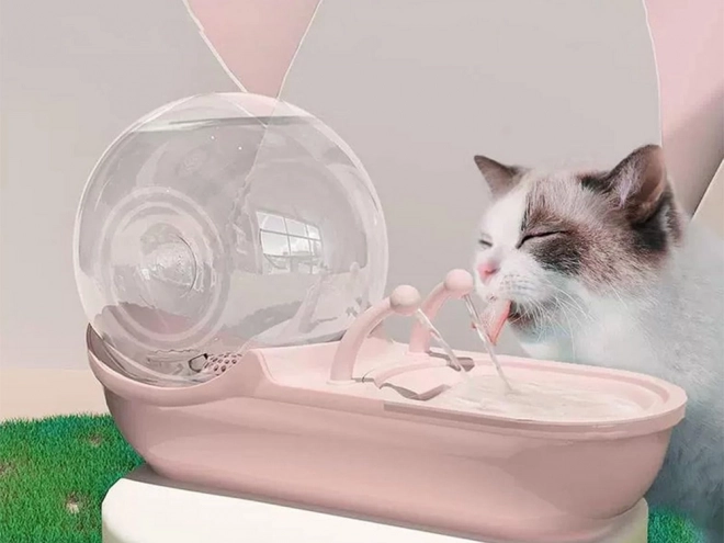 Automatisk fontæne til katte og hunde